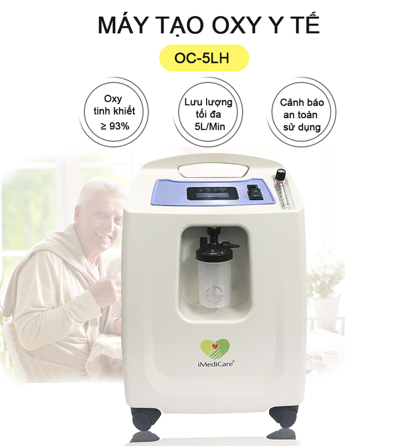 7 lời khuyên đảm bảo sự an toàn của máy tập trung oxy/ Máy tạo oxy