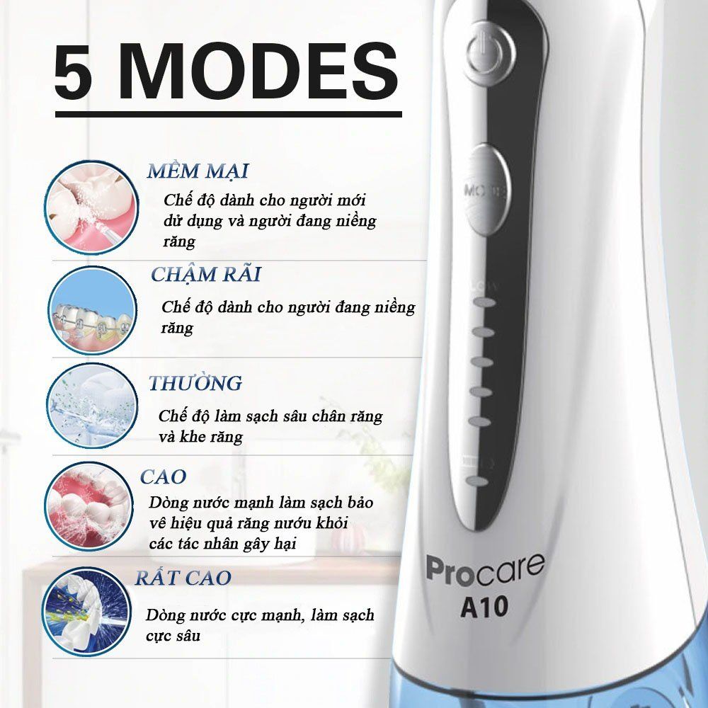 Máy tăm nước cầm tay Procare A10