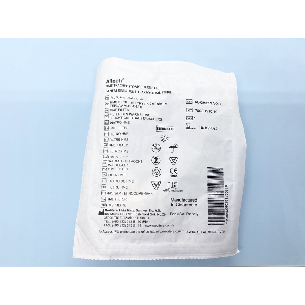Làm ẩm mở khí quản (Mũi nhân tạo)
