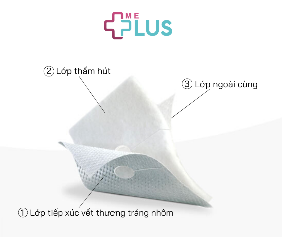 Gạc mở khí quản Metalline vô trùng