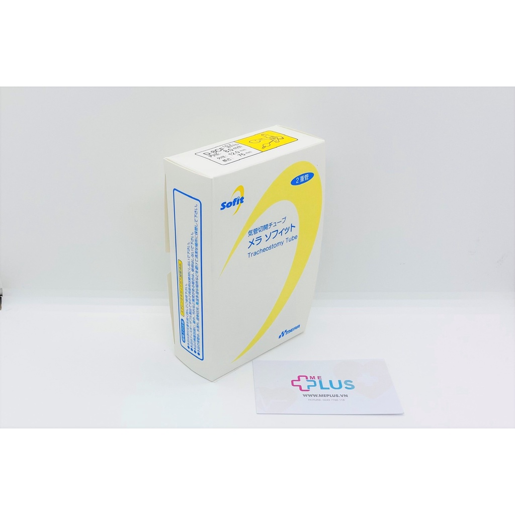 Ống Mở Khí Quản 2 Nòng Có Bóng Có Cửa Sổ MERA SOFIT D-CF