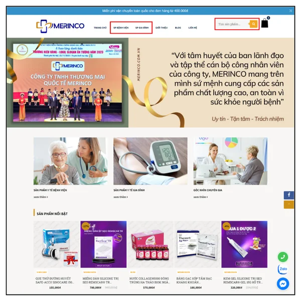 Hướng dẫn mua hàng bước 1