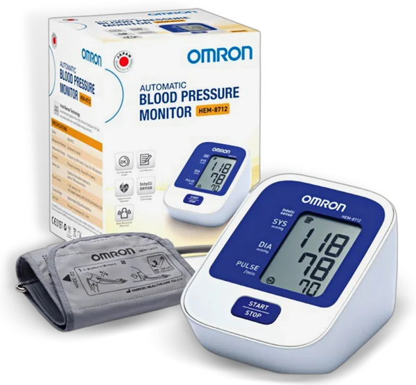 Cao huyết áp - Máy đo huyết áp Omron 8712