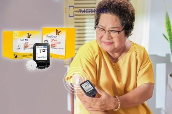 Máy đo đường huyết liên tục Freestyle Abbott