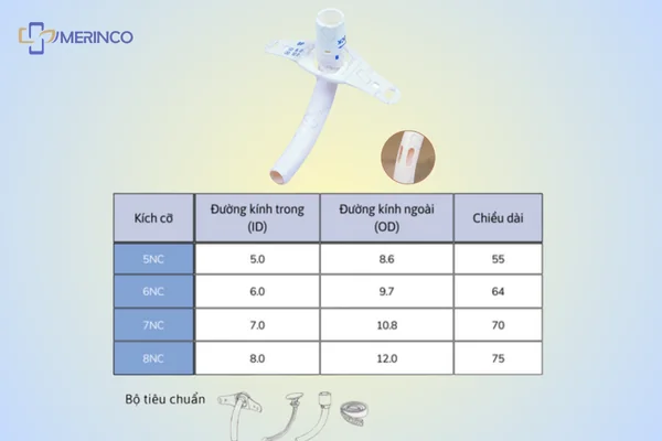 Mở khí quản có cửa sổ Mera Sofit