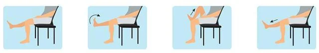 Bài tập cho người mắc bệnh suy tĩnh mạch chân- Ảnh 8. nâng chân lên và đạp