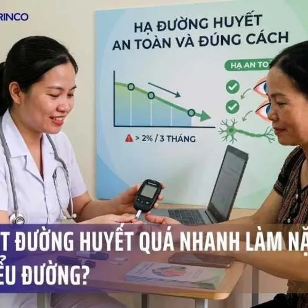 Kiểm Soát Đường Huyết Quá Nhanh Làm Nặng Biến Chứng Tiểu Đường?