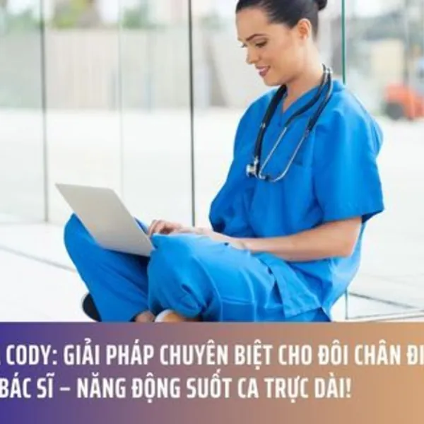 Vớ Y Khoa CODY: Giải Pháp Chuyên Biệt Cho Đôi Chân Điều Dưỡng Viên và Y Bác Sĩ – Năng Động Suốt Ca Trực Dài!