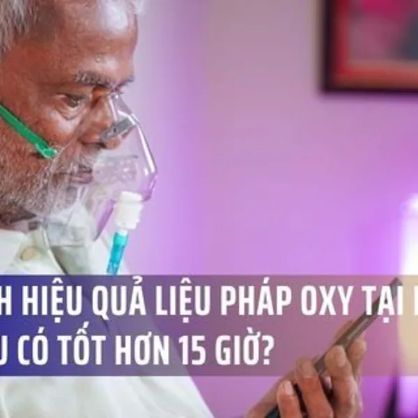 So sánh hiệu quả liệu pháp oxy tại nhà: 24 giờ liệu có tốt hơn 15 giờ?
