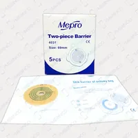 Đế rời Túi hậu môn nhân tạo 2 mảnh viền vải không dệt Mepro (1 hộp)