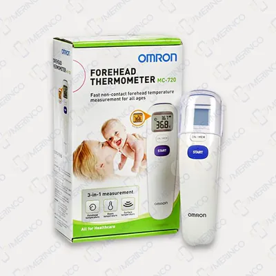 Nhiệt kế điện tử Omron đo trán MC-720