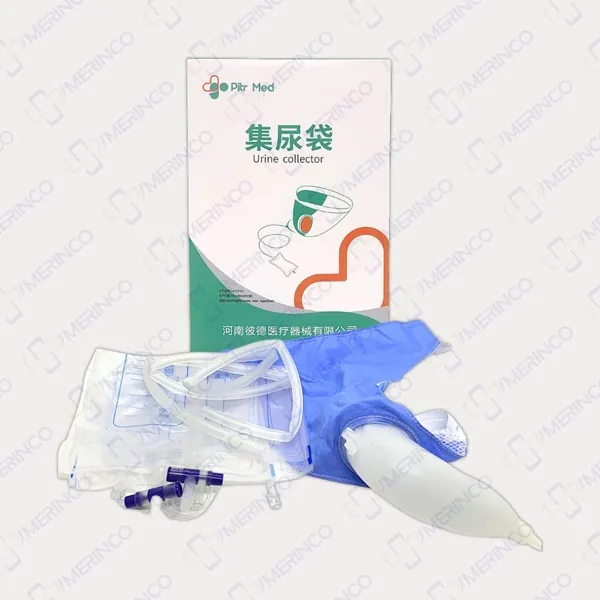 Dụng cụ hỗ trợ đi tiểu nam PitrMed, bộ chụp tiểu silicon nam